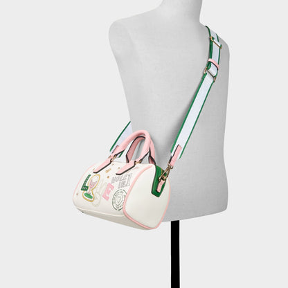 Fisney White Combo Women's Mini bags - Barrel bag | Aldo