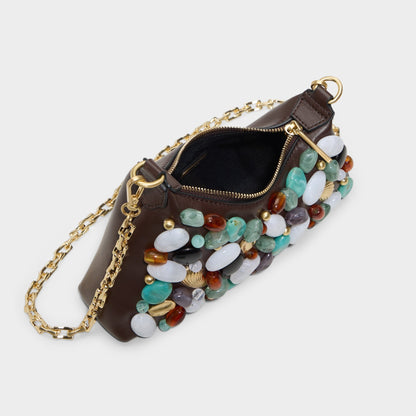 Coastalgemm in Dark Brown - Shoulder bag | Aldo
