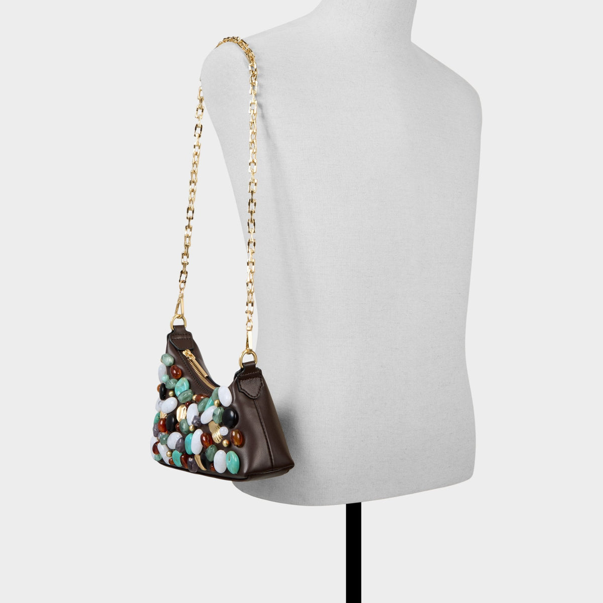 Coastalgemm in Dark Brown - Shoulder bag | Aldo