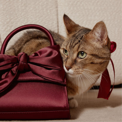 Decadencee in Dark Red - Top handle bag | Aldo