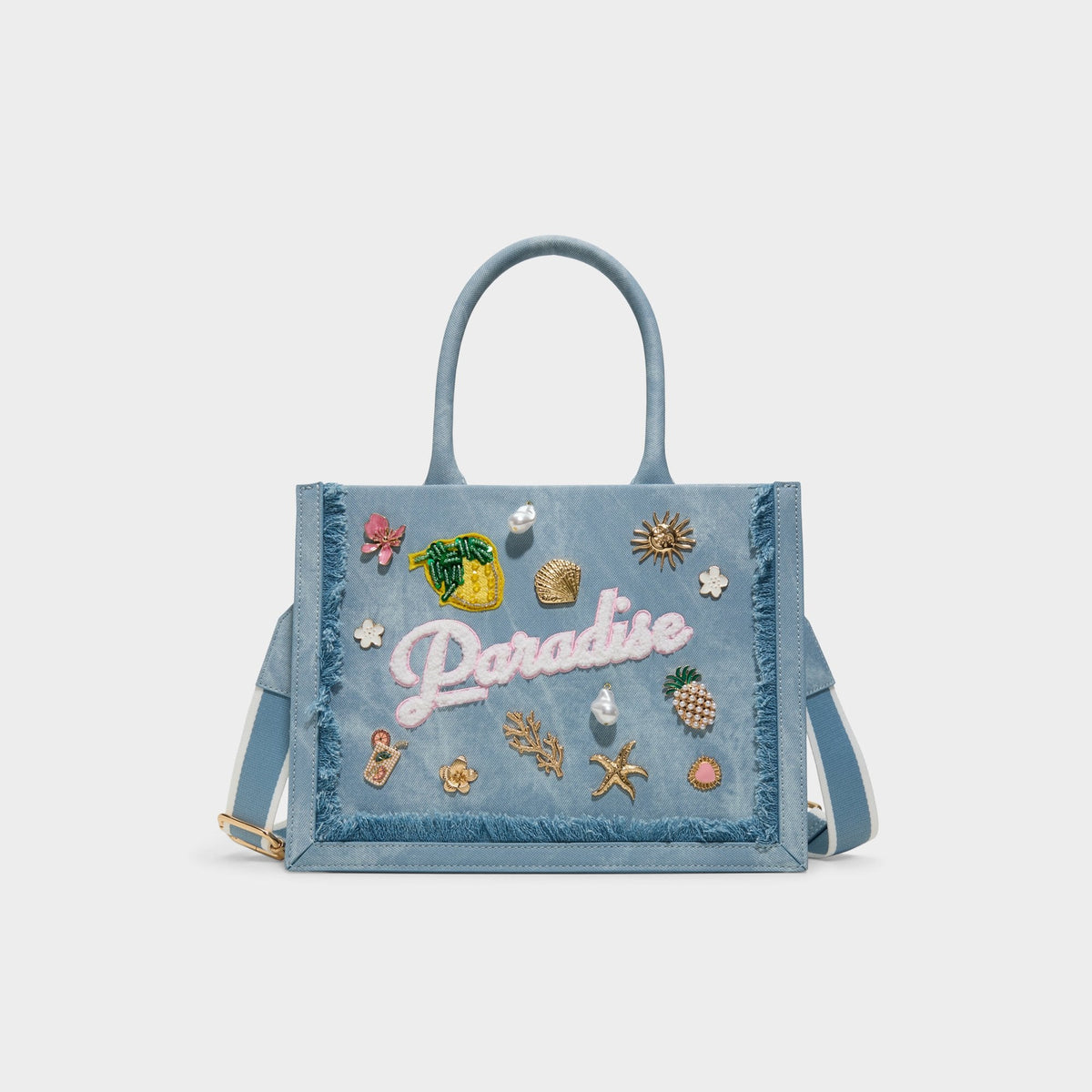 Paradisetotee in Denim - Satchel bag | Aldo