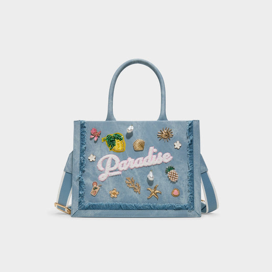 Paradisetotee in Denim - Satchel bag | Aldo