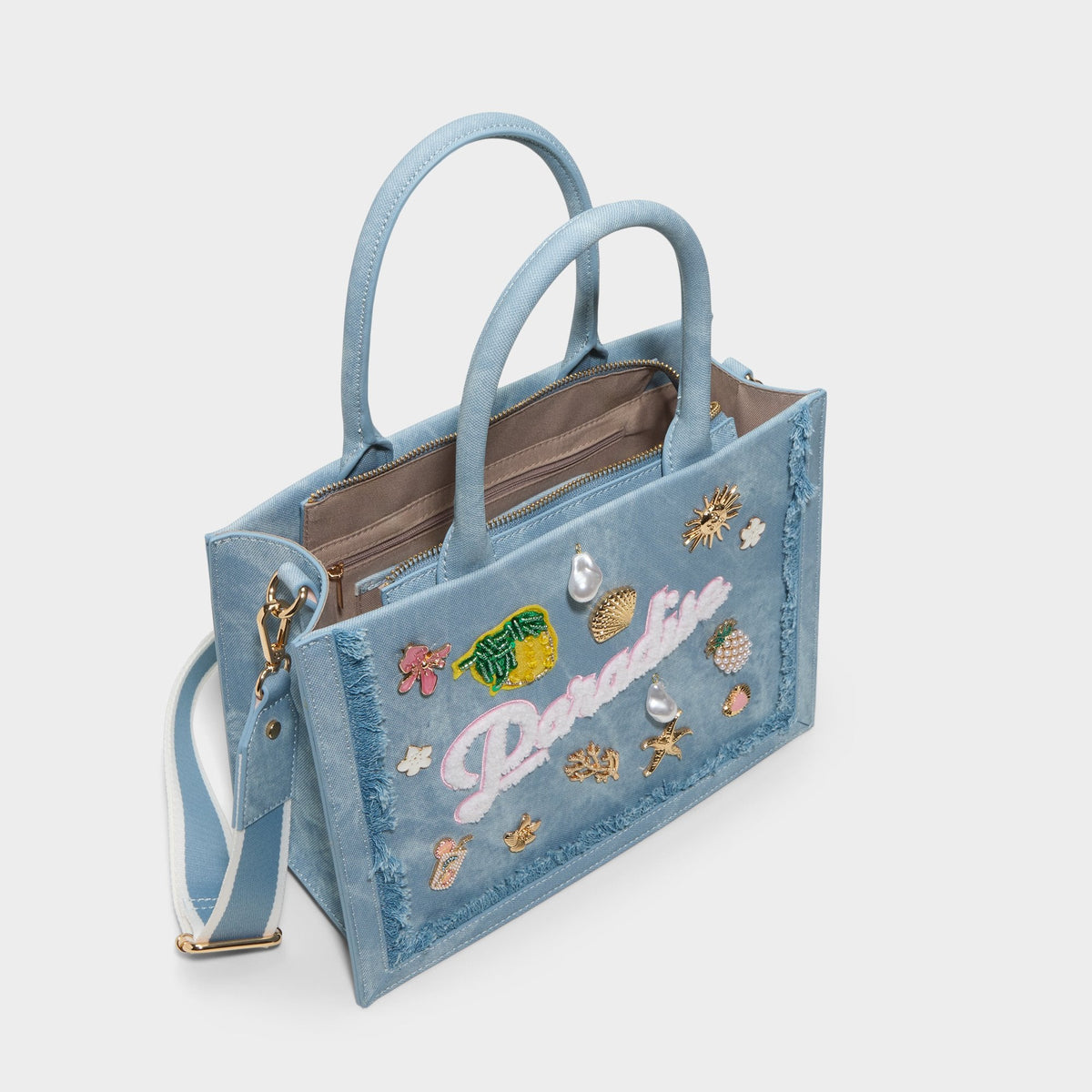 Paradisetotee in Denim - Satchel bag | Aldo