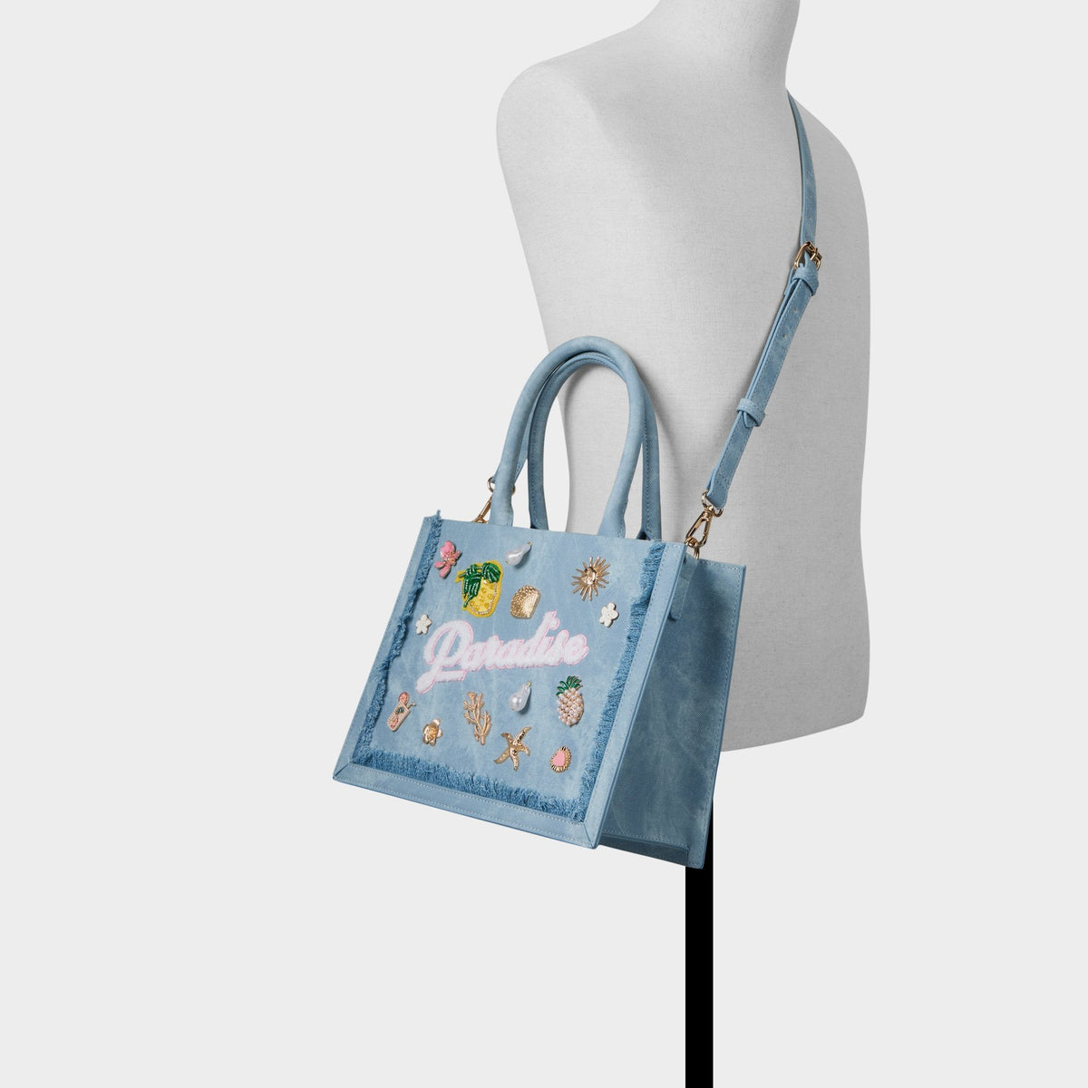 Paradisetotee in Denim - Satchel bag | Aldo