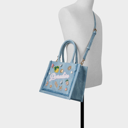 Paradisetotee in Denim - Satchel bag | Aldo