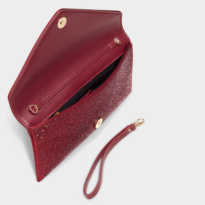 Mallasveblingg in Dark Red - Clutch | Aldo