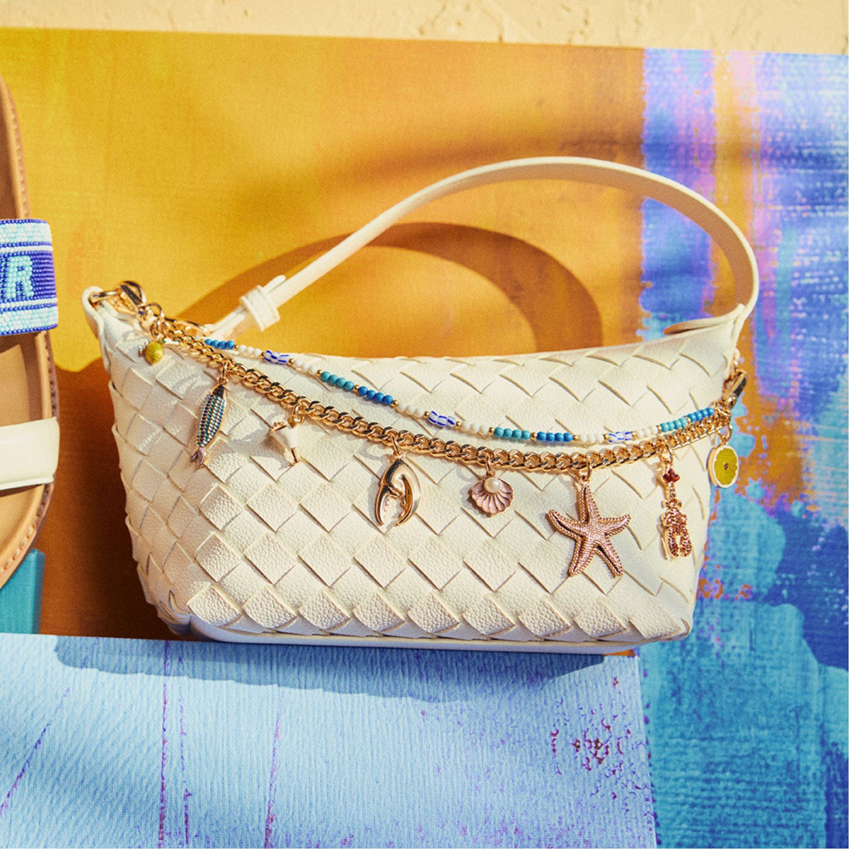 Frankiewoven White Women's Shoulder Bags - Shoulder bag | Aldo