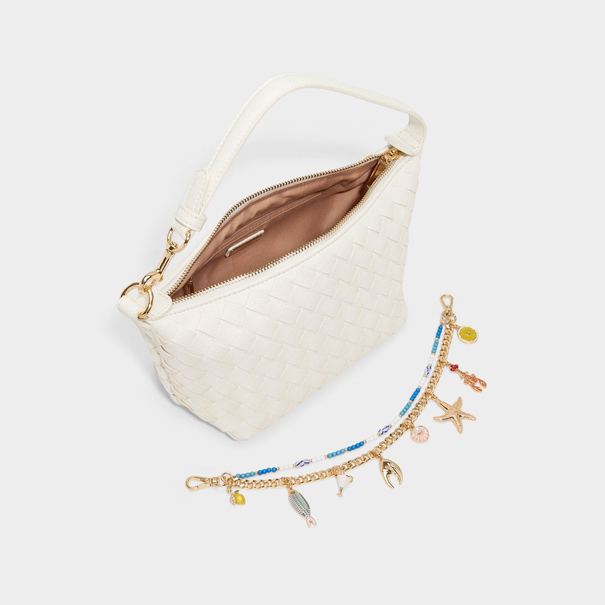 Frankiewoven White Women's Shoulder Bags - Shoulder bag | Aldo