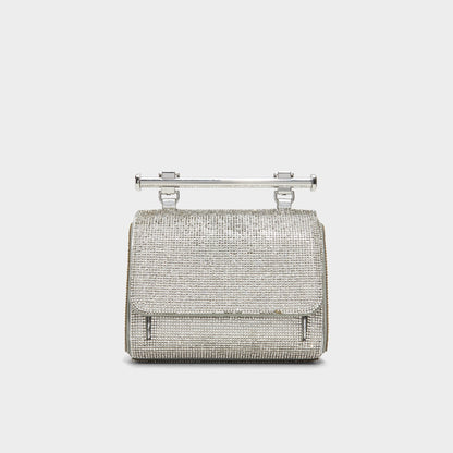 Blingchic Silver Women's Clutches & Evening bags - Top handle bag | Aldo
