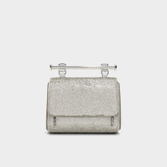 Blingchic Silver Women's Clutches & Evening bags - Top handle bag | Aldo
