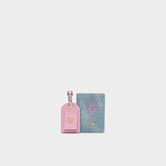 Vacayonthegox Denim Women's Wallets - Luggage tag | Aldo