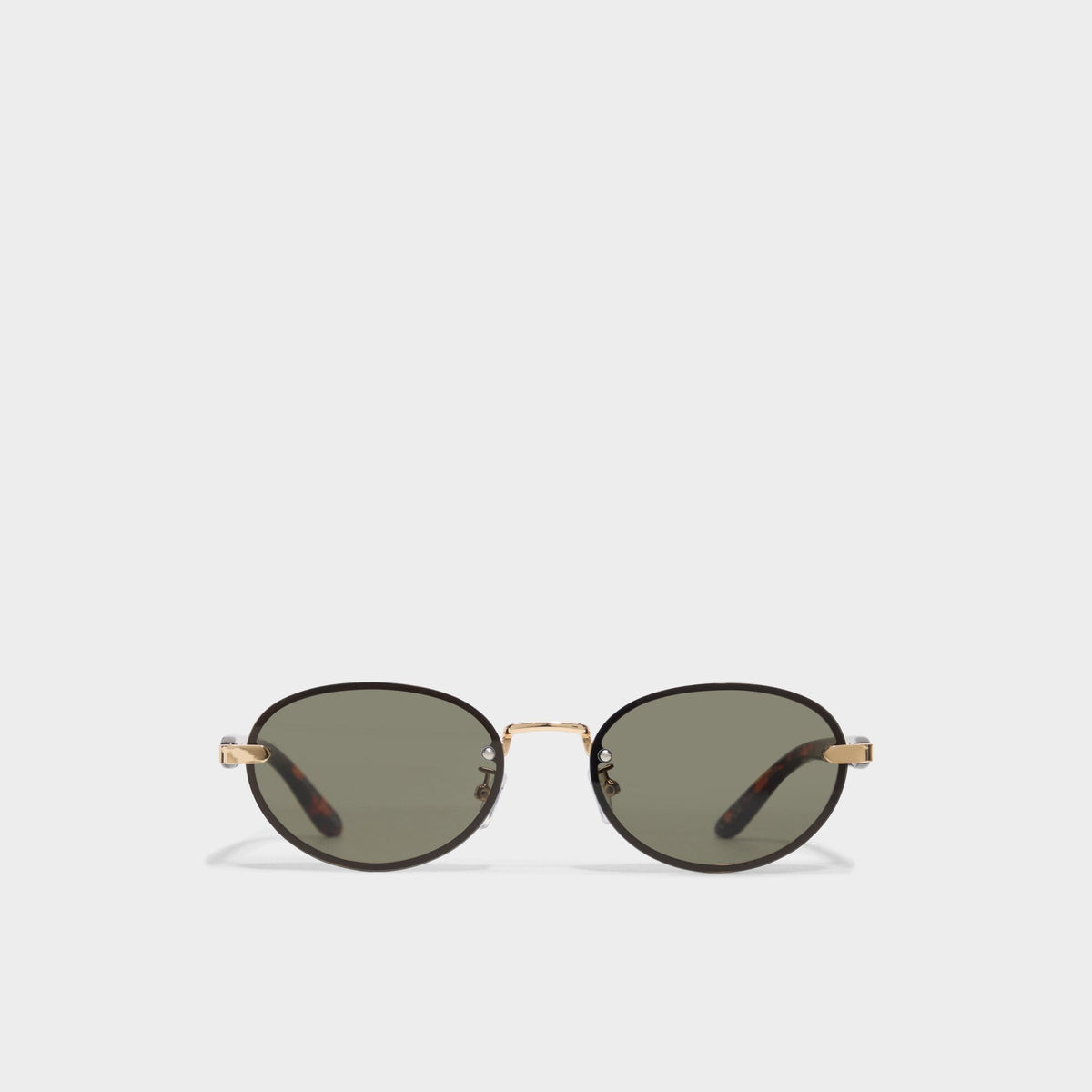 Alicee in Other Brown - Oval sunglasses | Aldo