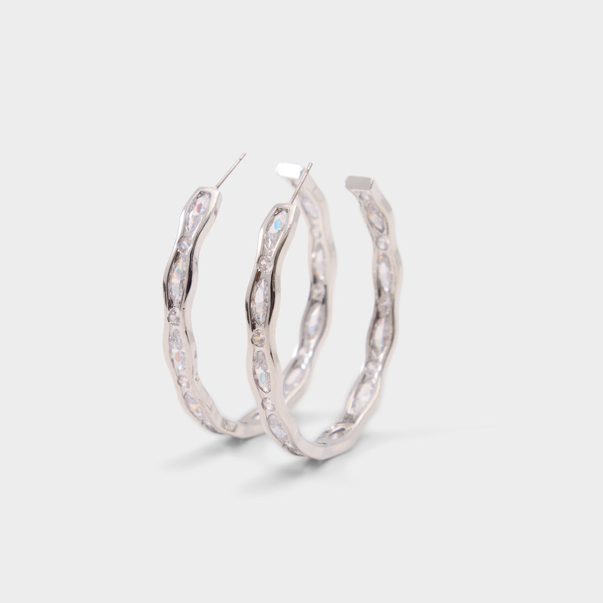 Cynthyia in Silver Clear Multi - Earrings | Aldo