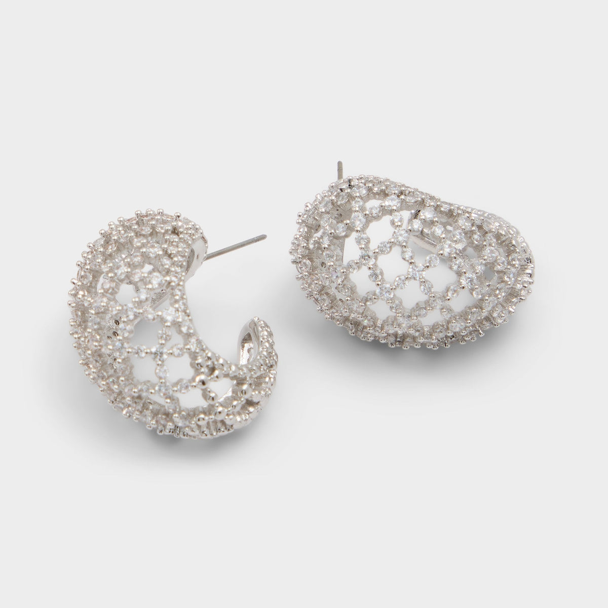 Mairah in Silver Clear Multi - Earrings | Aldo