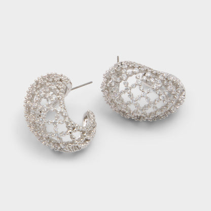 Mairah in Silver Clear Multi - Earrings | Aldo
