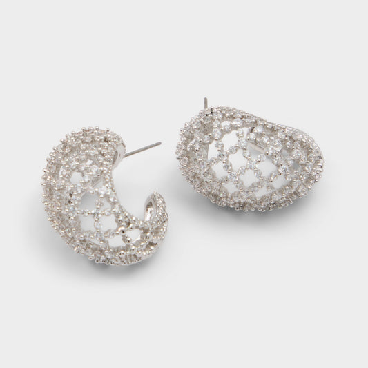 Mairah in Silver Clear Multi - Earrings | Aldo