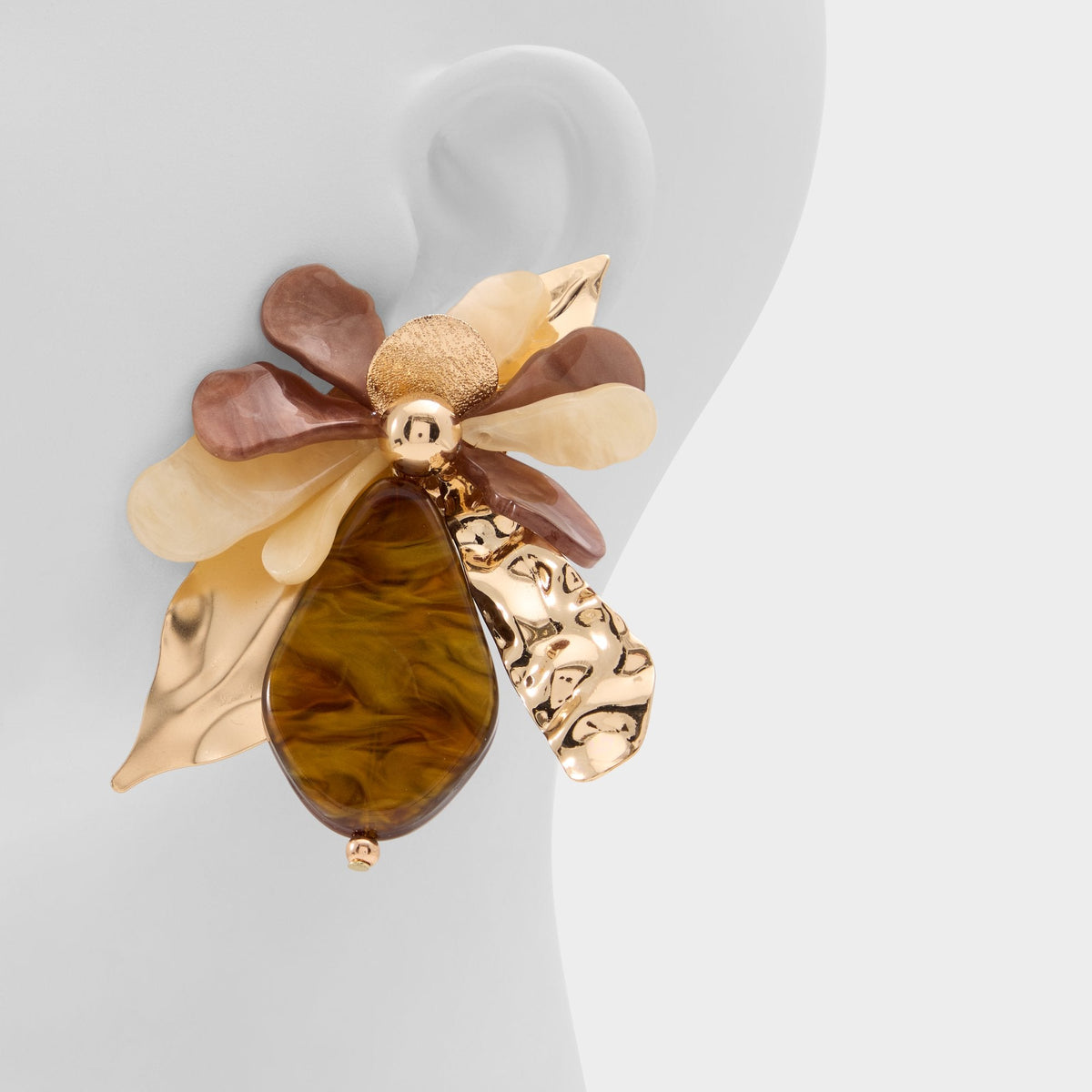 Paolla in Light Brown - Statement earrings | Aldo
