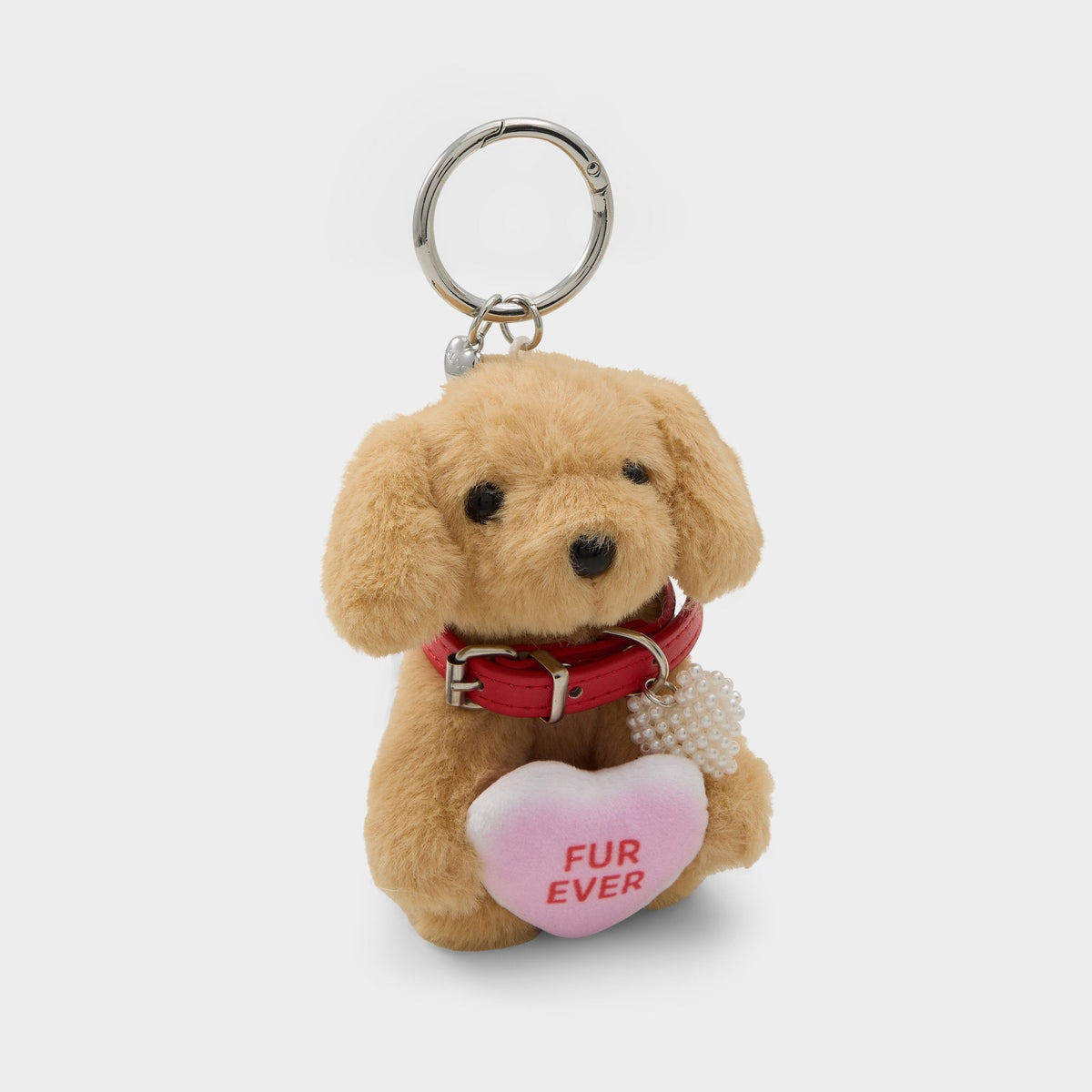 Doodles in Medium Beige - Bag charm | Aldo