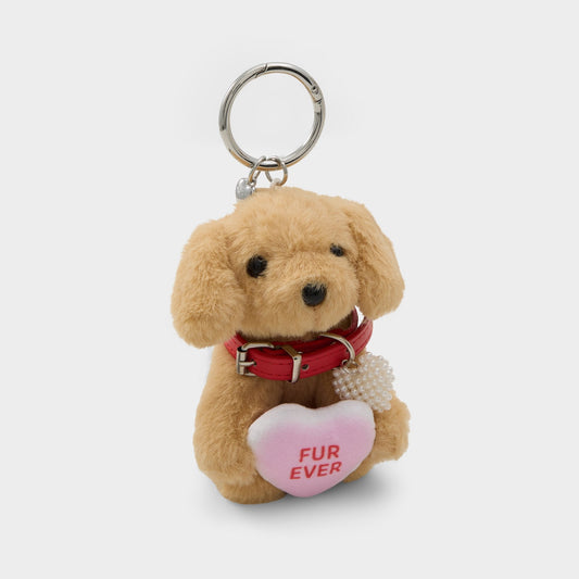 Doodles in Medium Beige - Bag charm | Aldo