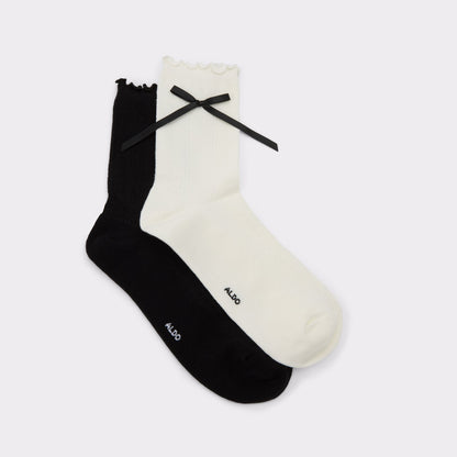 Cutiebow in Black White - Socks | Aldo