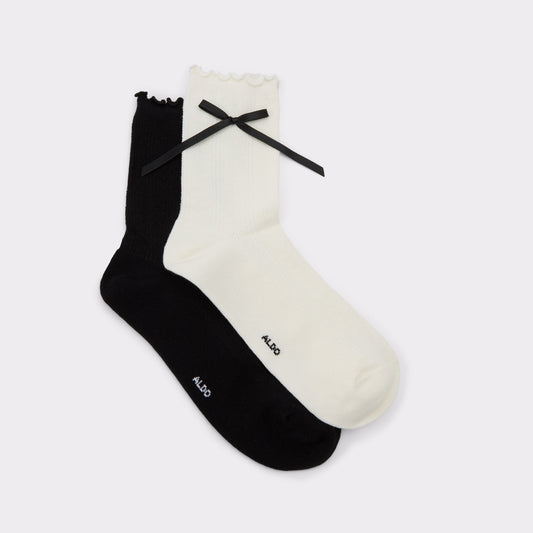 Cutiebow in Black White - Socks | Aldo