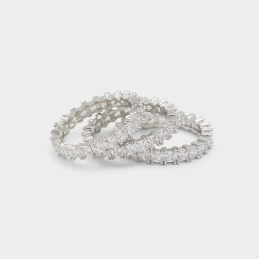 Aschianamini Silver/Clear Multi Women's Rings - Ring | Aldo
