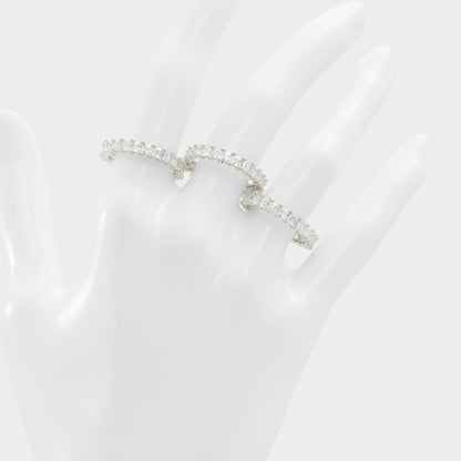 Aschianamini Silver/Clear Multi Women's Rings - Ring | Aldo