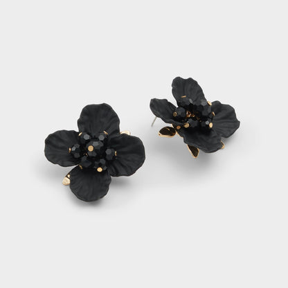 Bamey in Black - Statement earrings | Aldo