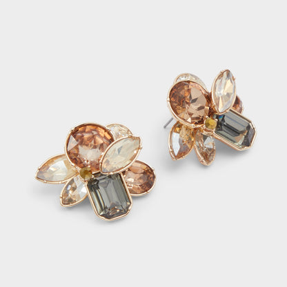 Brocla Light Brown Women's Earrings - Button earrings | Aldo