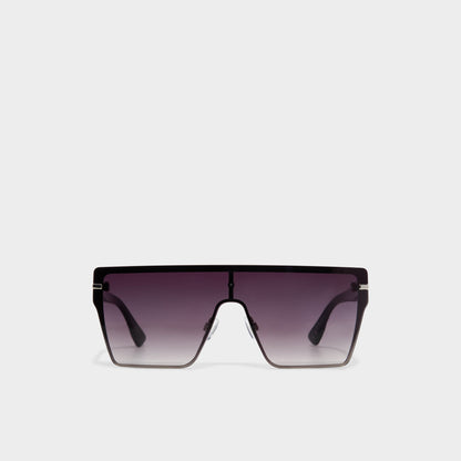 Gavenany Black/Silver Multi Women's Shield - Shield sunglasses | Aldo