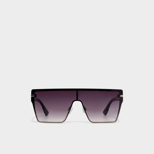 Gavenany Black/Silver Multi Women's Shield - Shield sunglasses | Aldo