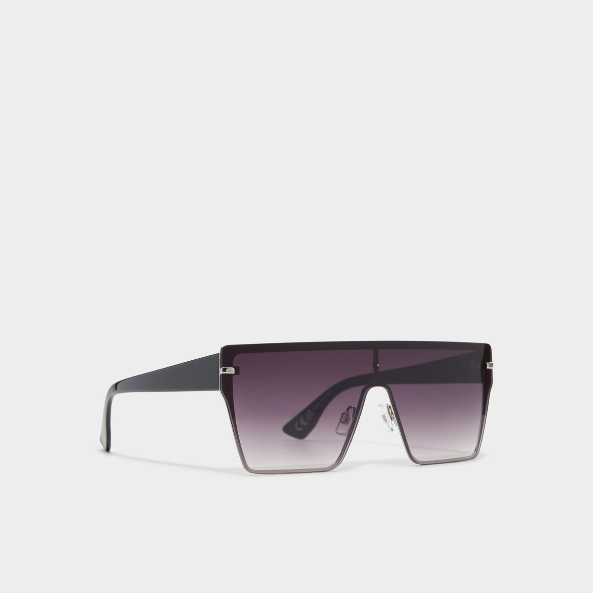 Gavenany Black/Silver Multi Women's Shield - Shield sunglasses | Aldo