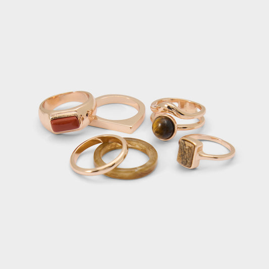 Ammara Other Brown Women's Rings - Stackable rings | Aldo