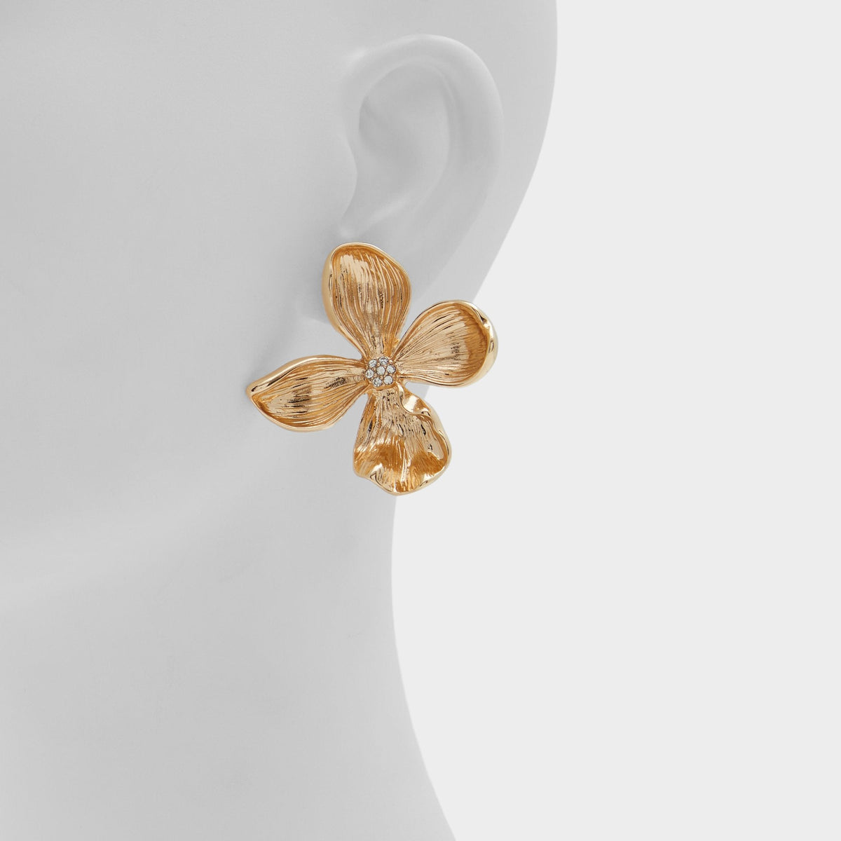 Floraluxe Gold/Clear Multi Women's Earrings - Earrings | Aldo