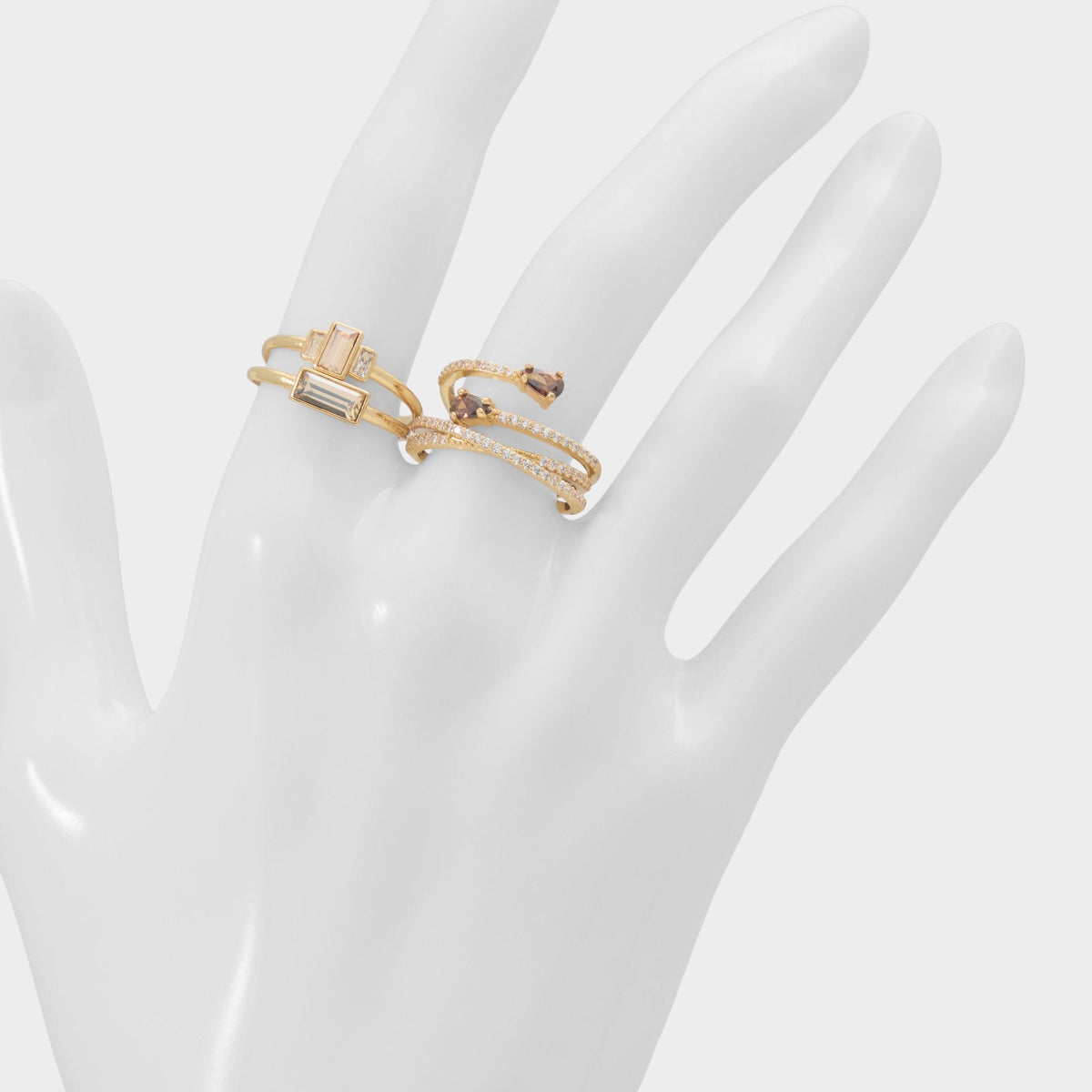 Yeikin in Light Brown - Multi finger rings | Aldo