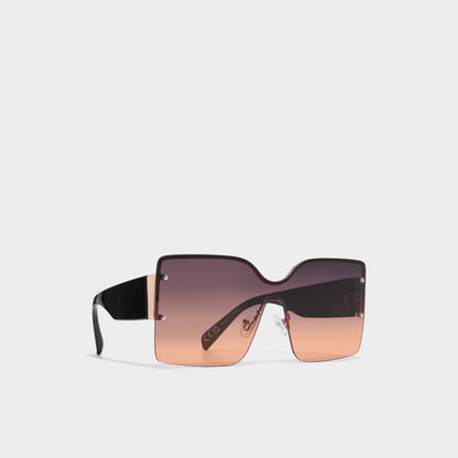 Lalaendrax Black/Gold Multi Women's Square - Square sunglasses | Aldo