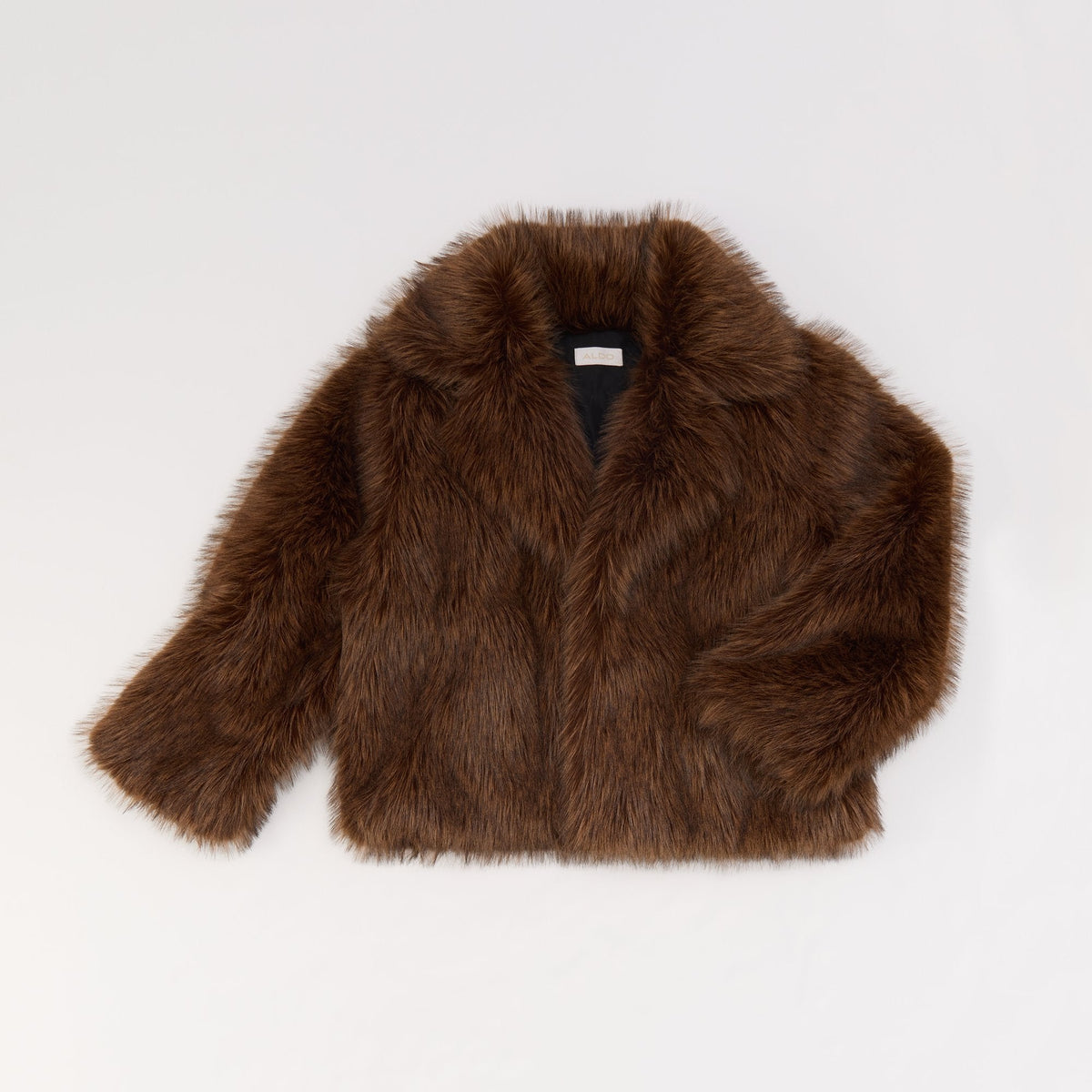Hazella in Brown - Faux fur jacket | Aldo
