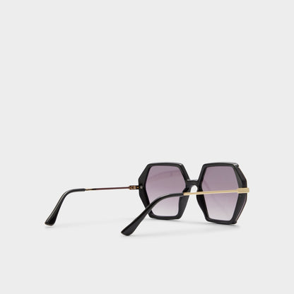 Yboa Black/Gold Multi Women's Statement sunglasses - Sunglasses | Aldo
