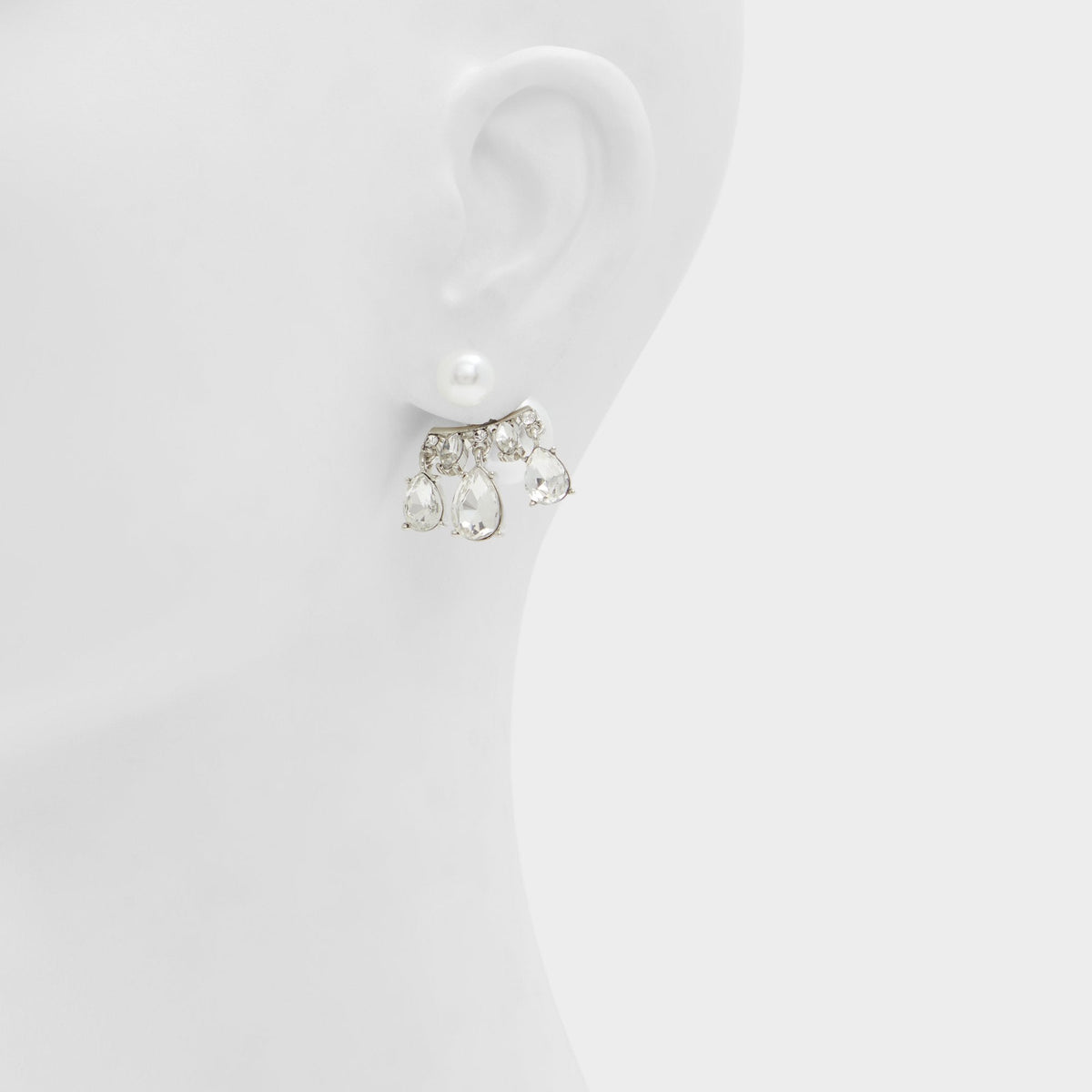 Olililith Silver/Clear Multi Women's Earrings - Earrings | Aldo
