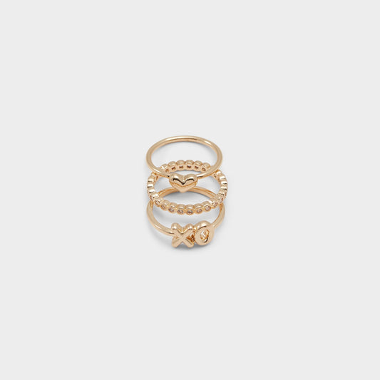 Sweetyheart Gold/Clear Multi Women's Cubic Zirconia - Ring | Aldo