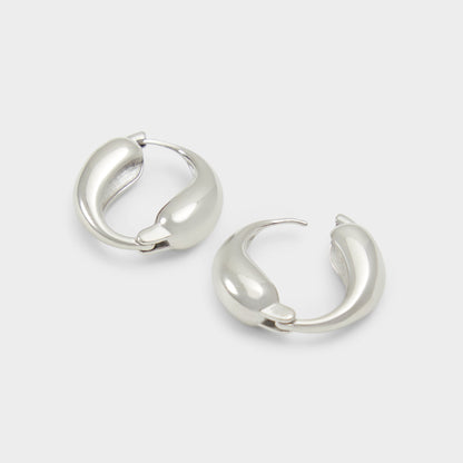 Cristyna Silver Women's Earrings - Hoop earrings | Aldo