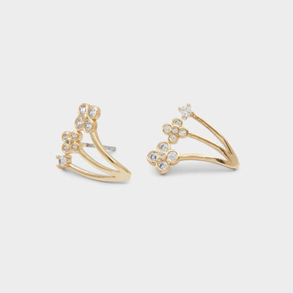 Asieweth Gold/Clear Multi Women's Earrings - Earrings | Aldo