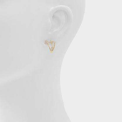 Asieweth Gold/Clear Multi Women's Earrings - Earrings | Aldo