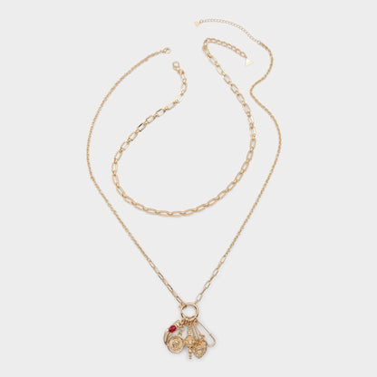 Bellari in Gold - Charm necklace | Aldo