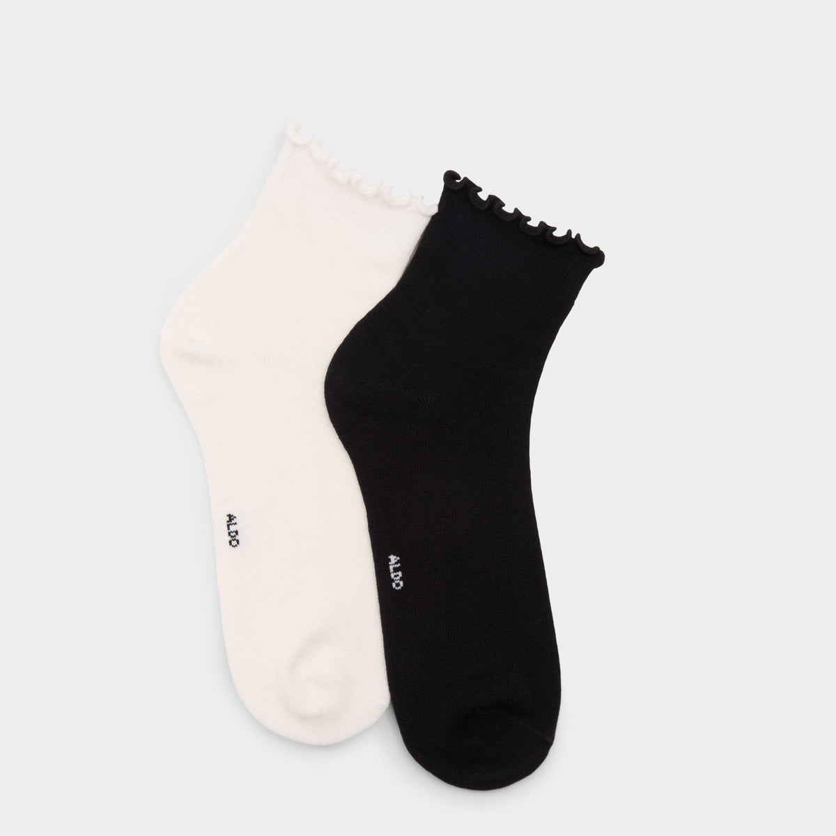 Frilluxe in Black White - Crew socks | Aldo