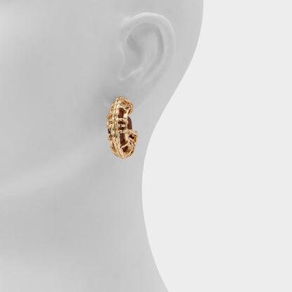 Cagedhoop in Other Brown - Hoop earrings | Aldo