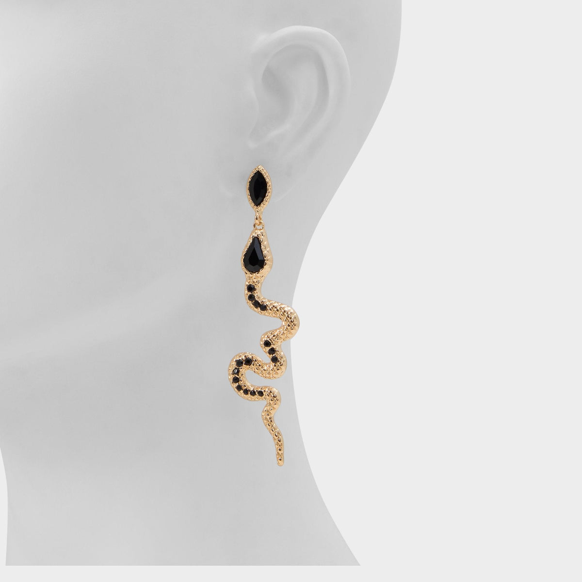 Snakes in Black Gold Multi - Chandelier earrings | Aldo