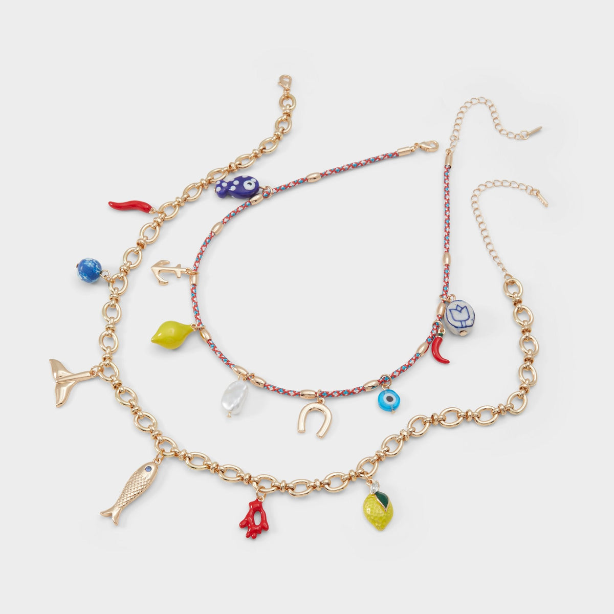 Amalfie Red Women's Necklaces - Charm necklace | Aldo