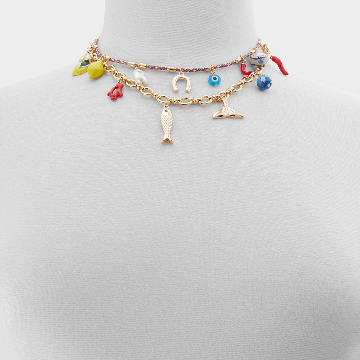 Amalfie Red Women's Necklaces - Charm necklace | Aldo