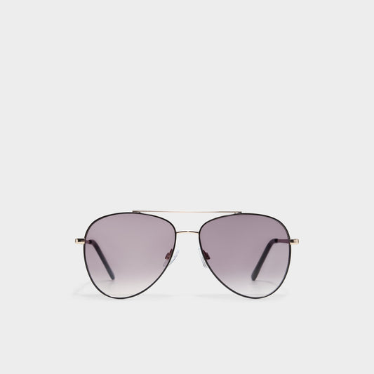 Arilicanx Black/Gold Multi Women's Aviator - Aviator sunglasses | Aldo